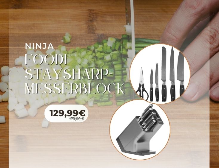 Ninja Foodi StaySharp-Messerblock -50€