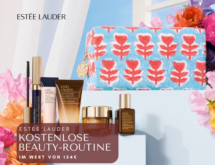 Gratis Kosmetiktasche mit 5 Essentials