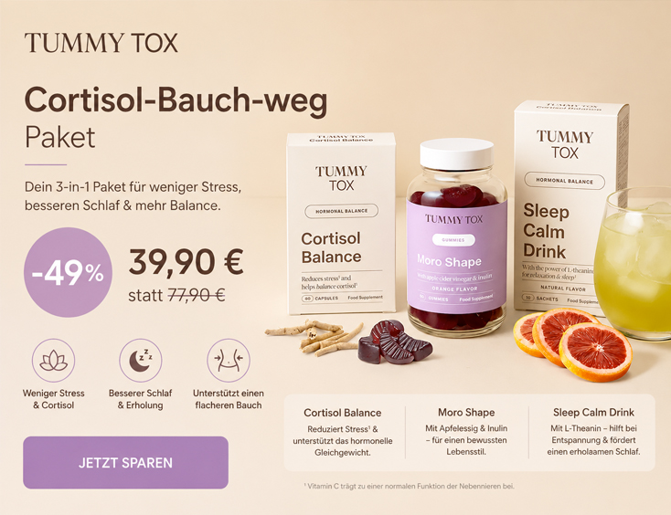 Cortisol-Bauch-weg Paket-49%