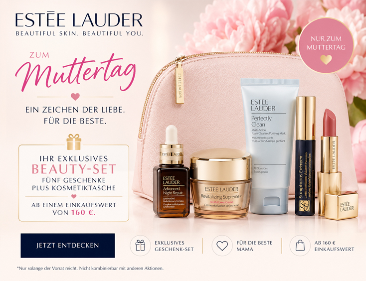 Estee Lauder: Gratis-Geschenke zum Muttertag