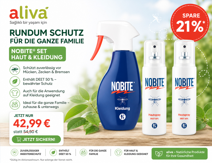 Nobite Haut und Kleidung Insektenschutz Set