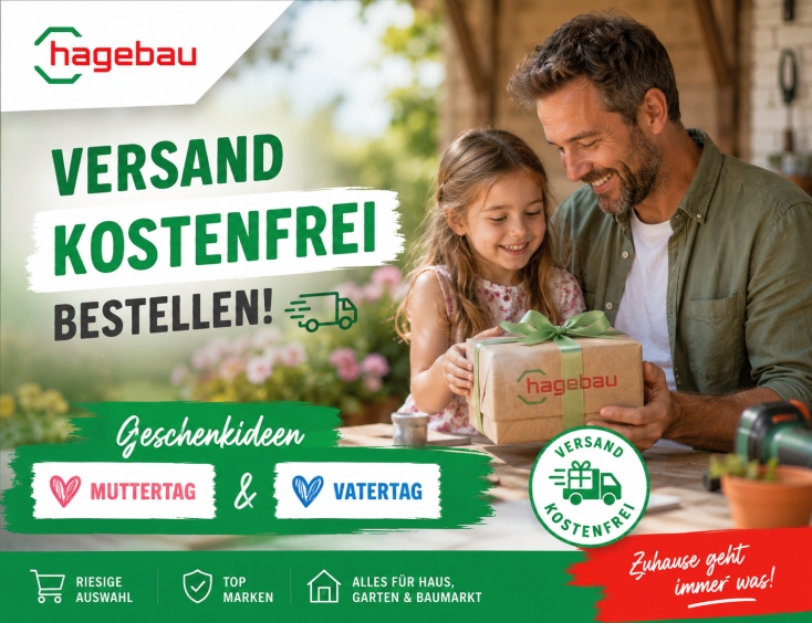 Versandkostenfrei bestellen bei hagebau