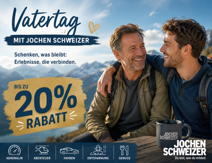 Vatertag mit Jochen Schweizer