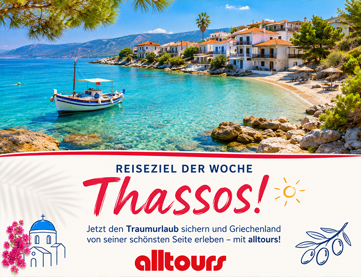 Thassos - Reiseziel der Woche