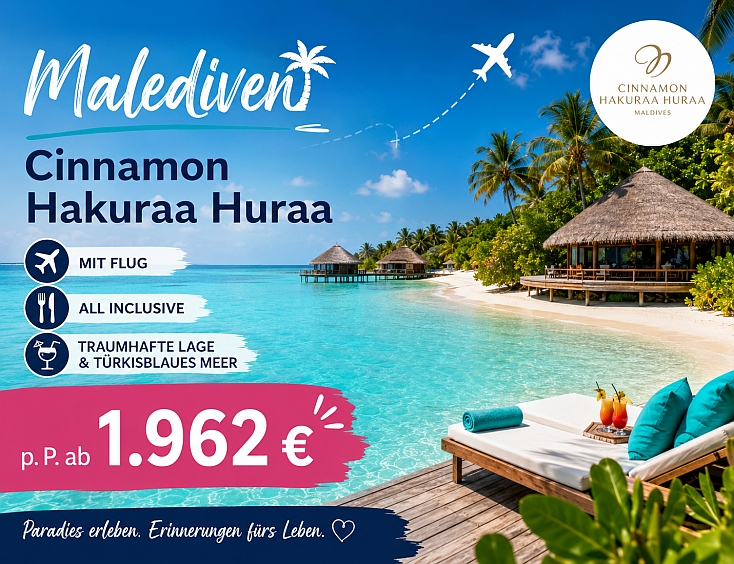 Malediven - Cinnamon Hakuraa Huraa