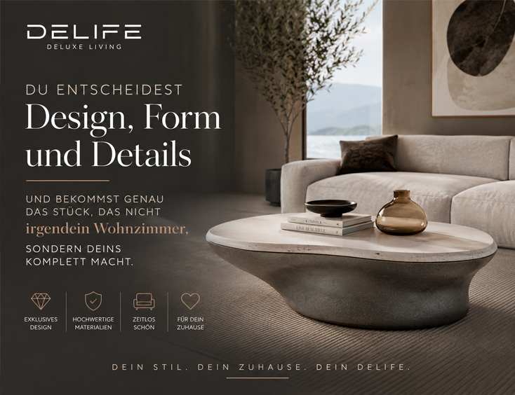 Edge Couchtische zum Selbsterstellen