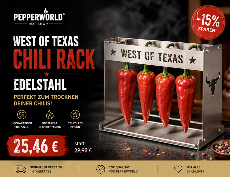 West of Texas® - Chili Rack -30%