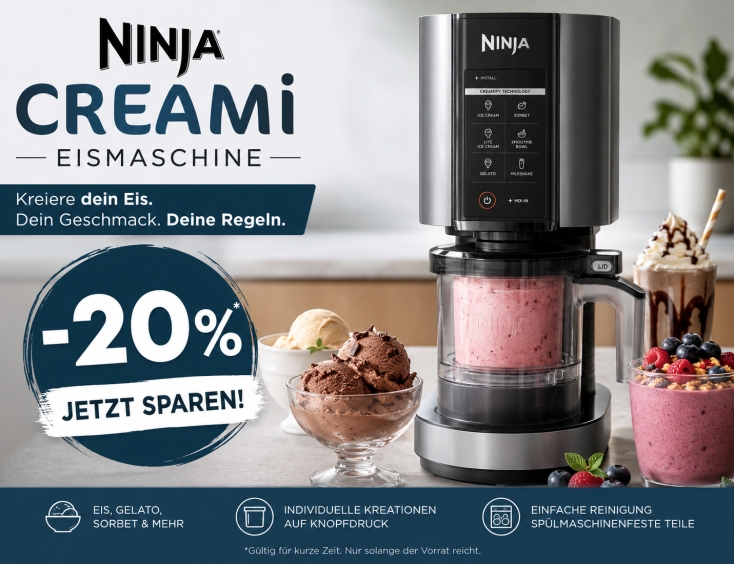 Ninja Creami Eismaschine -20%