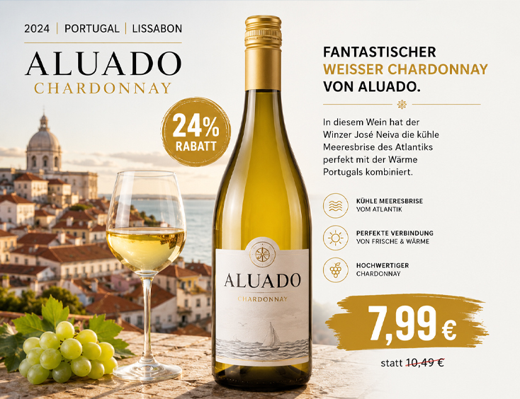 Aluado Chardonnay | 24% Rabatt