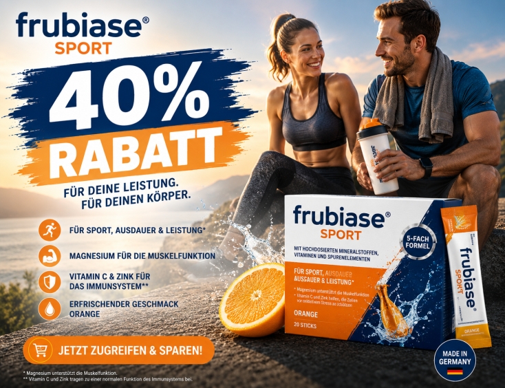 frubiase® SPORT | 40% Rabatt