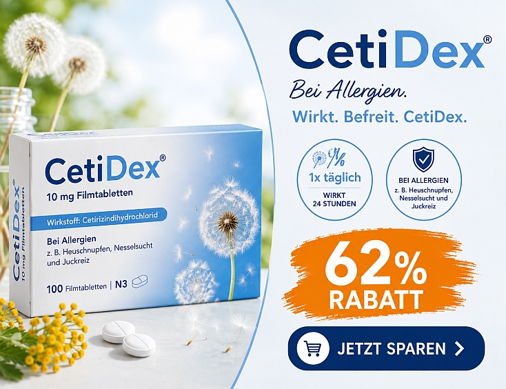 CetiDex | 62% Rabatt