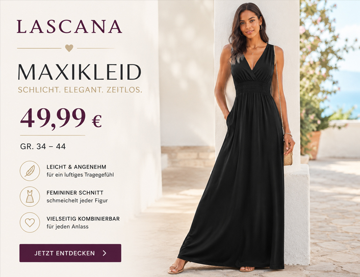 LASCANA Maxikleid | 16% Rabatt