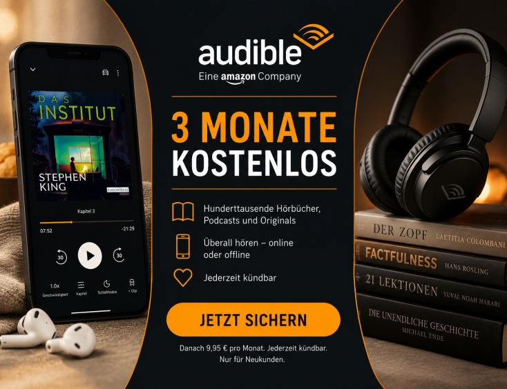 Audible 3 Monate kostenlos
