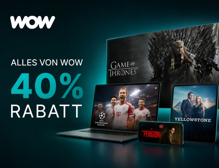 Alles von WOW | 40% Rabatt