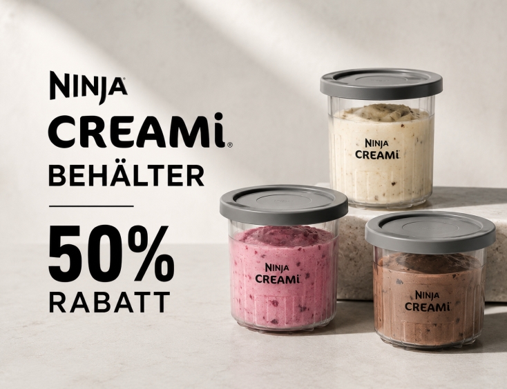 Ninja CREAMi Behälter | 50% Rabatt