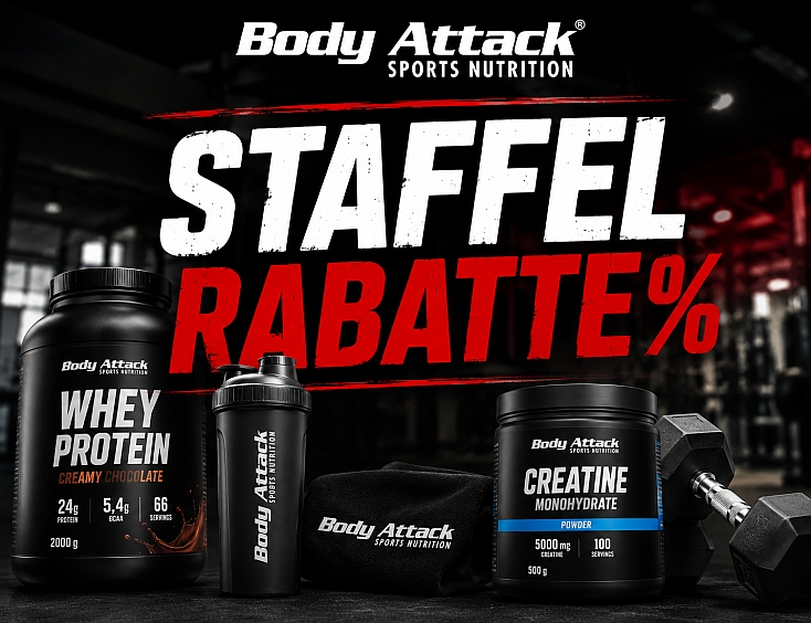 Body Attack | Staffelrabatte%