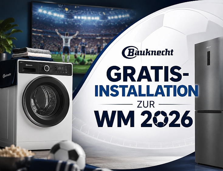 Bauknecht Gratis-Installation zur WM 2026