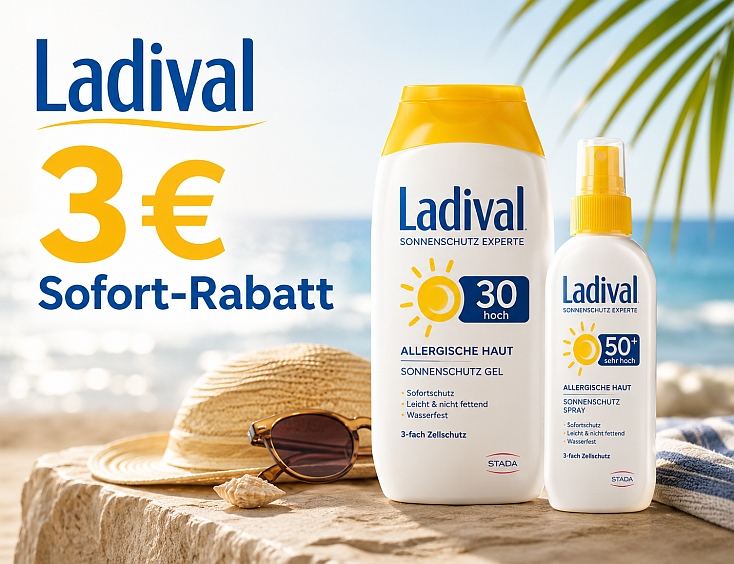 Ladival | 3€ Sofort-Rabatt