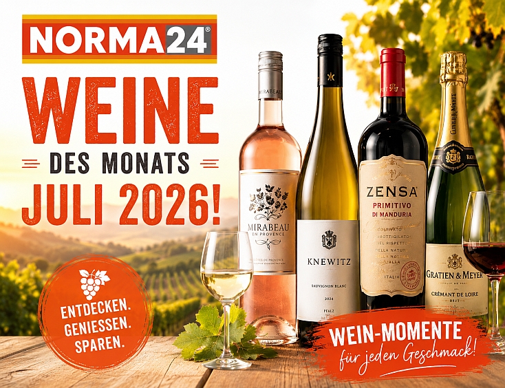 Weine des Monats Juli 2026!