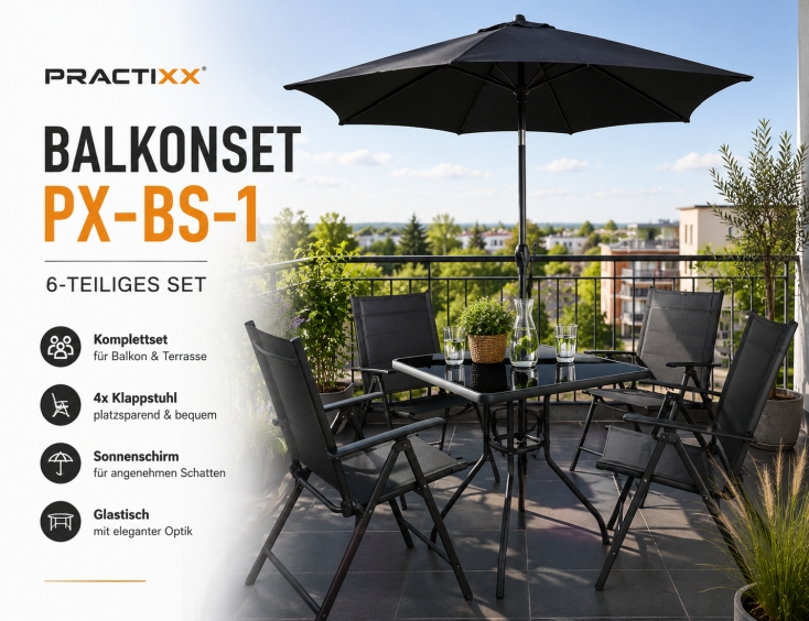 Balkonset PX-BS-1 von Practixx