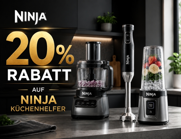 20% Rabatt auf Ninja Küchenhelfer