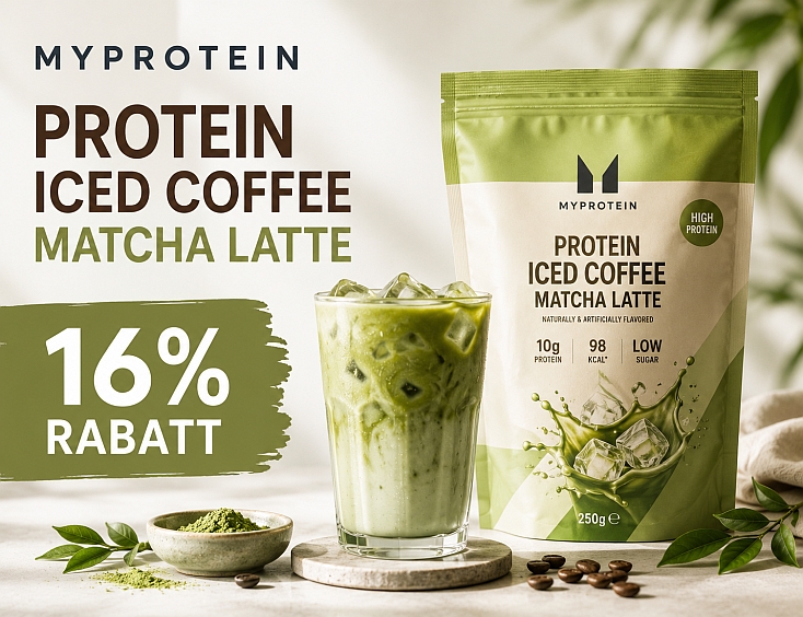 Protein Iced Coffee Matcha Latte | 16% Rabatt 