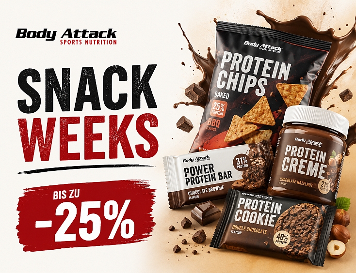 Body Attack Snackweeks - bis zu -25%
