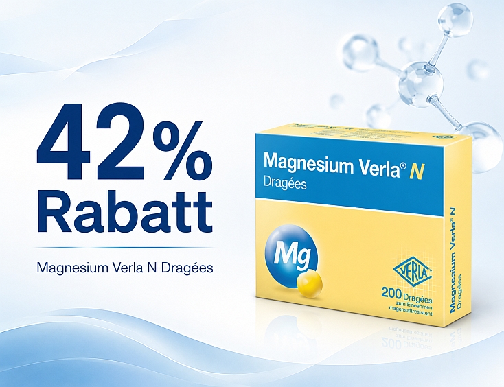 Magnesium Verla N Dragées | 42% Rabatt