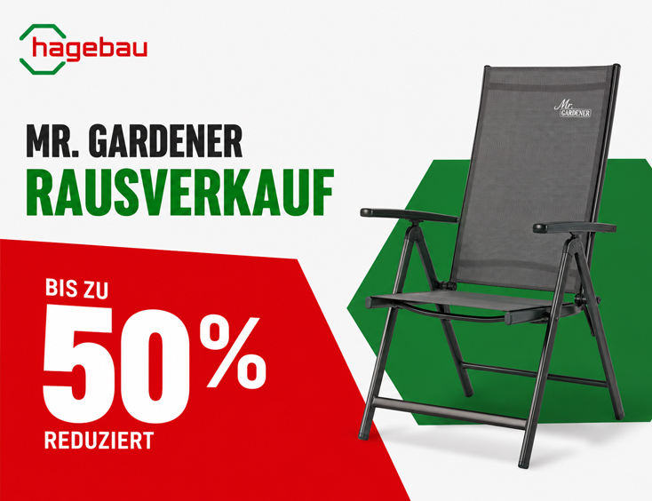 Mr.GARDENER Rausverkauf 