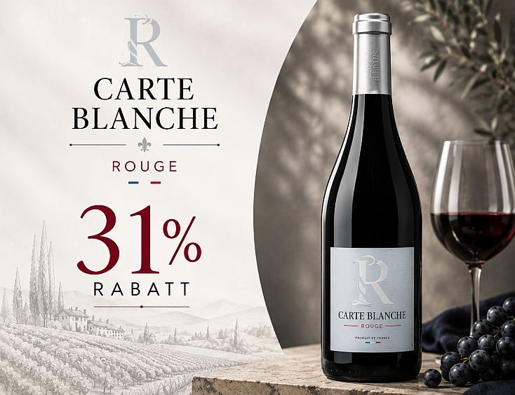 Carte Blanche Rouge | 31% Rabatt