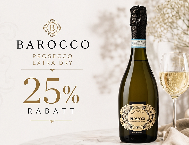 Barocco Prosecco Extra Dry | 25% Rabatt