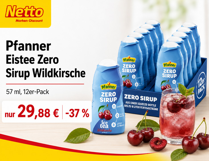 Pfanner Eistee Zero 