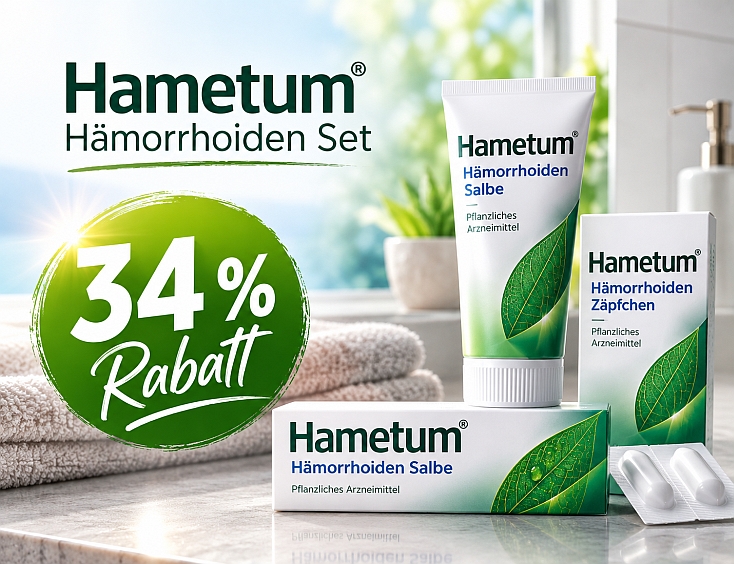 Hametum Hämorrhoiden Set - 34 % Rabatt