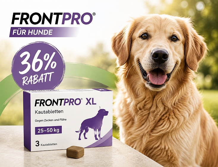  Frontpro XL für Hunde | 36% Rabatt