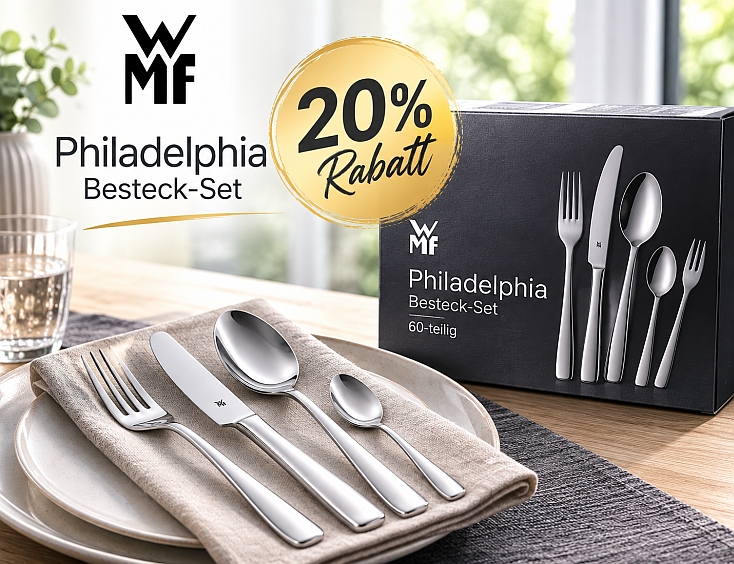 WMF Philadelphia Besteck-Set - 20% Rabatt