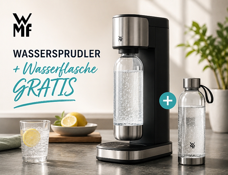WMF Wassersprudler + Wasserflasche GRATIS dazu