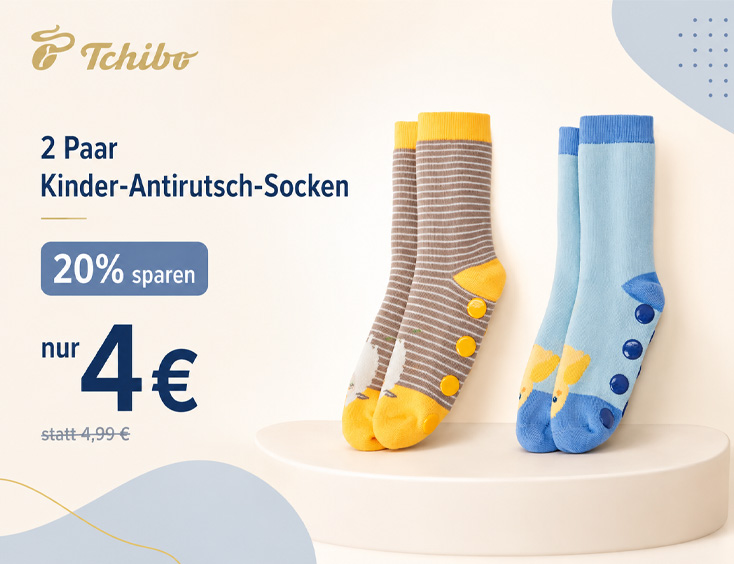Kinder-Antirutsch-Socken 