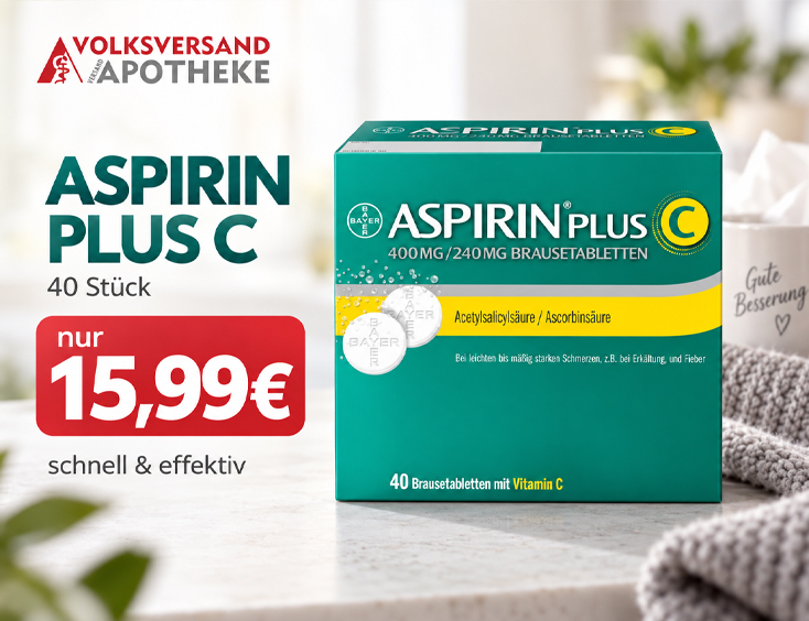Aspirin Plus C 40 Brausetabletten