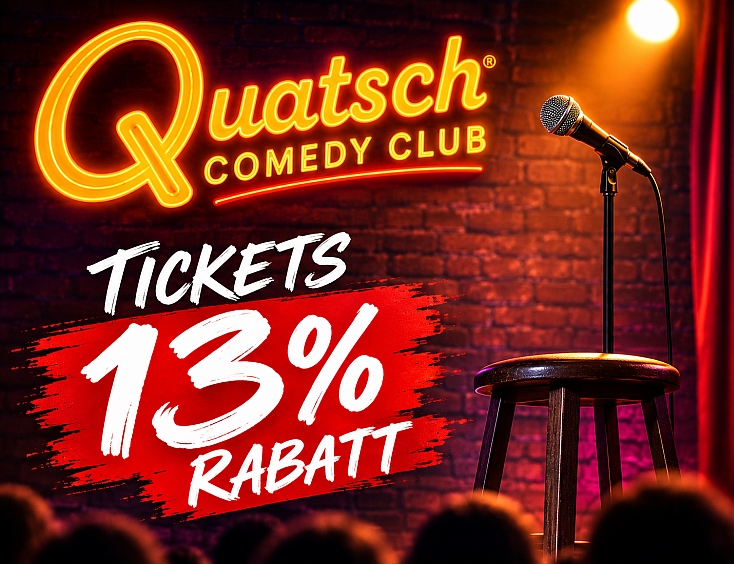 Quatsch Comedy Club | Tickets 13% Rabatt