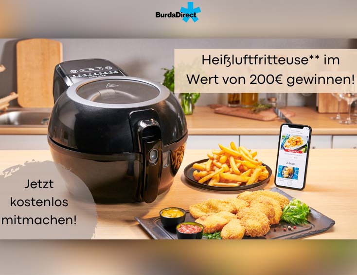 Heißluftfritteuse im Lostopf