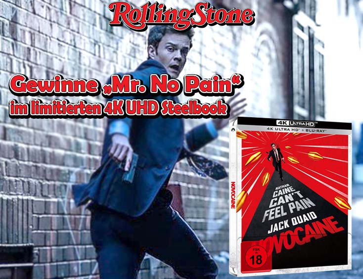 „Mr. No Pain“ – Limitiertes 4K UHD Steelbook