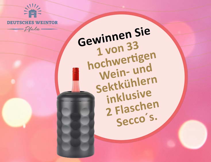 Weinkühler im typischen Dubbe-Design