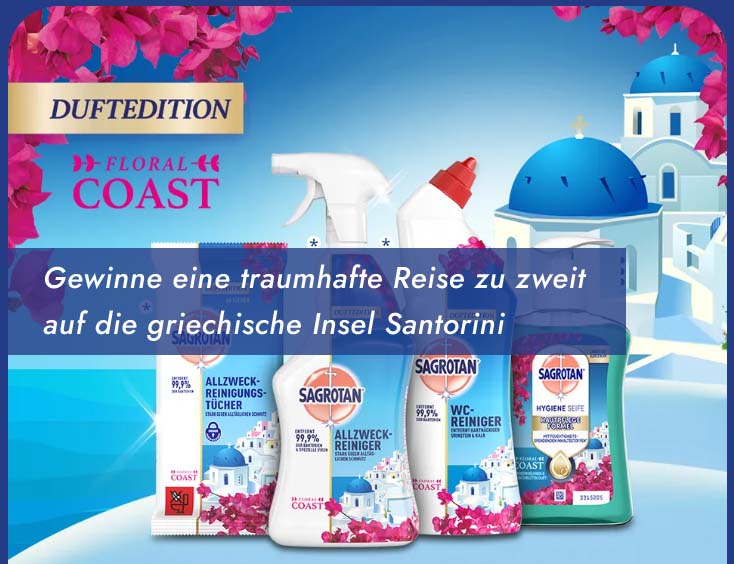 Reisen nach Santorini und Produktpakete
