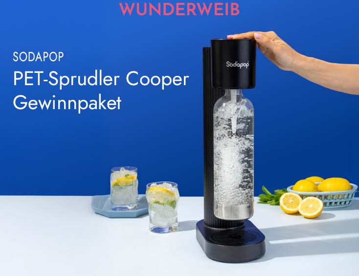 SODAPOP PET-Sprudler Cooper Gewinnpaket