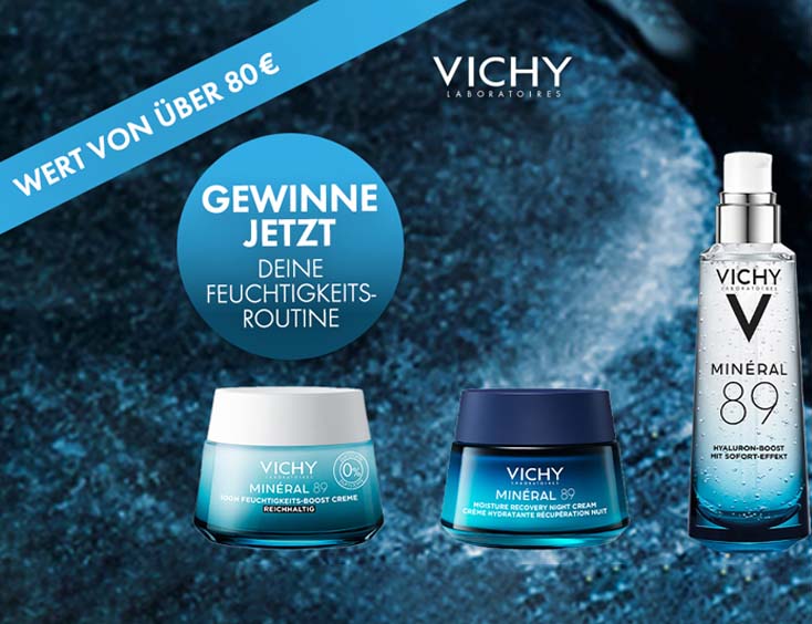 Vichy Minéral 89 Feuchtigkeits-Routine