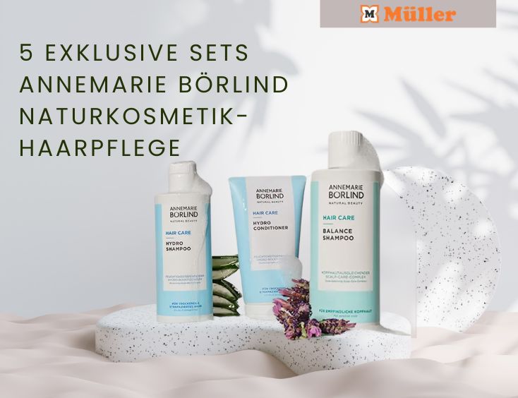 5x Naturkosmetik-Haarpflege