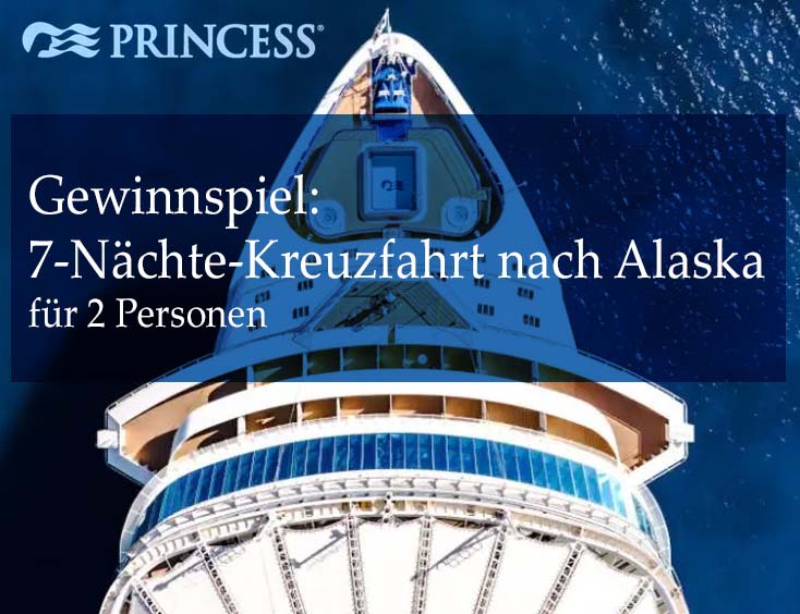 7-Nächte-Kreuzfahrt nach Alaska