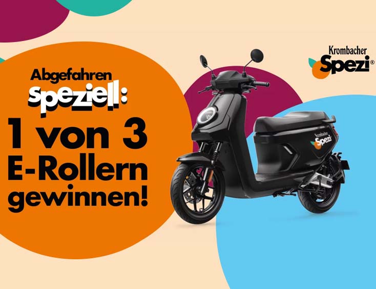 Krombacher Spezi E-Roller