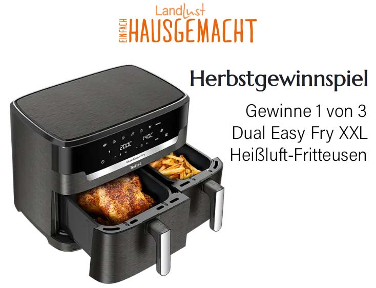 TEFAL Dual Easy Fry XXL Heißluft-Fritteuse