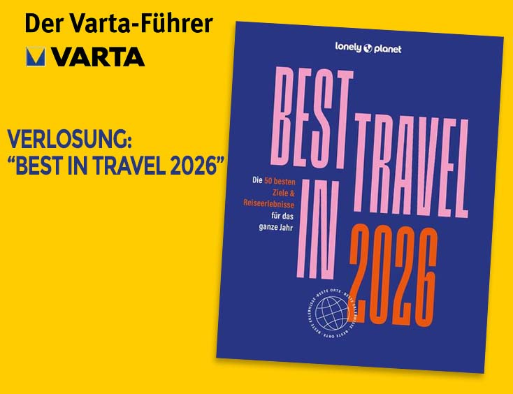 "Best in Travel 2026" Reiseführer